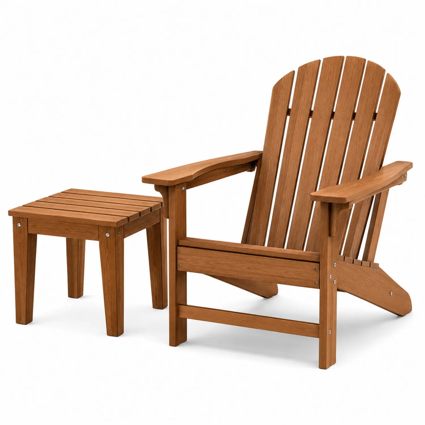 Gartenstuhl Set aus Akazienholz Braun